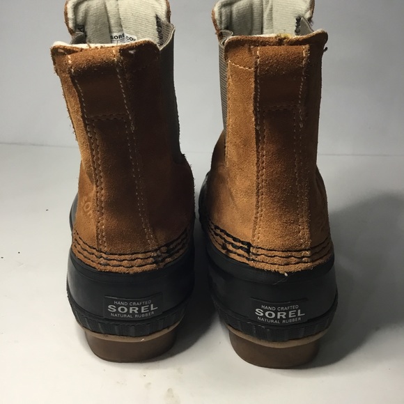 Sorel Cheyanne Metro Chelsea Waterproof Slip On Classic Duck Boots Size 4 - Picture 4 of 8